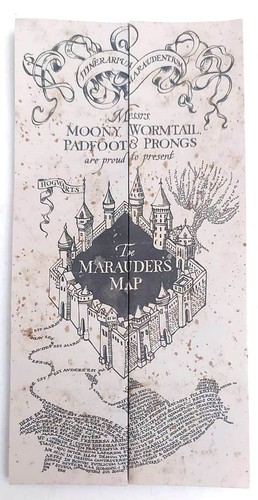 Harry potter replica mappa - potter,