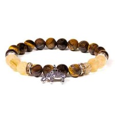 Bracciale in Occhio di Tigre e