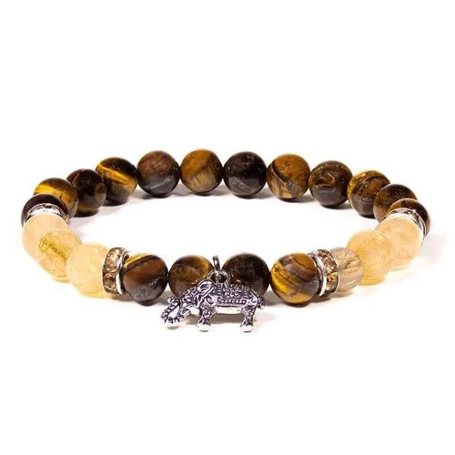 Bracciale occhio tigre e - in, di