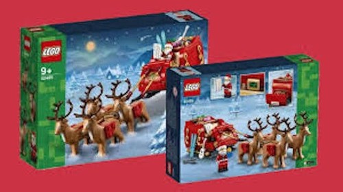 Lego 40499 slitta di - lego,