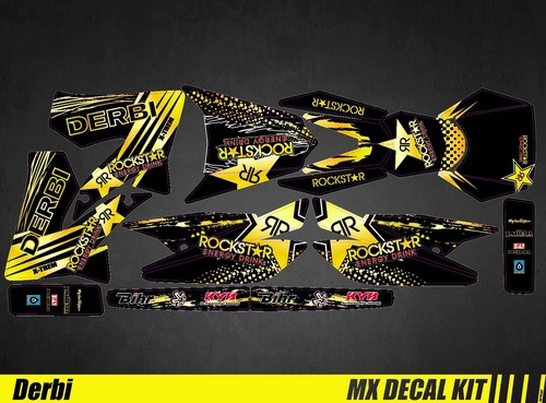Kit decorativo moto per derbi - decorativo,