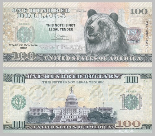 Usa 100 dollari souvenir - usa,