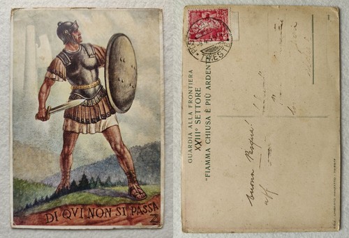Cartolina reggimentali guardia - reggimentali,