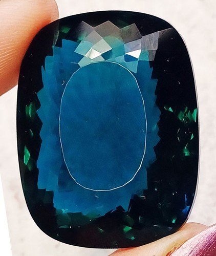 Topazio azzurro teal green - topazio,