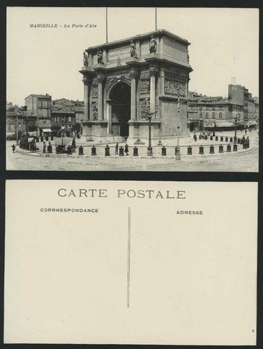 Marseille old postcard - marseille,