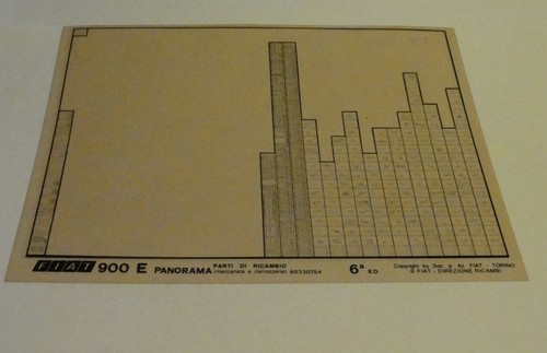 Microfiche catalogo ricambi - catalogo,