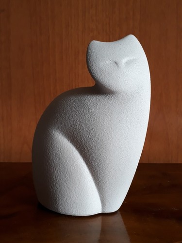 Scultura statua gatto artista - statua,