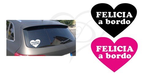 Adesivo bimbo bimba cuore - bimbo,