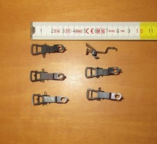 Rivarossi HO ricambi ganci ad anello in metallo 6 pezzi busta n11