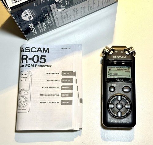 Tascam 05 - tascam, dr-05