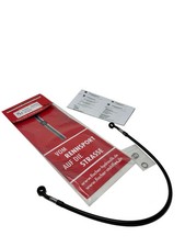 Tubo freno Stahlflex nero posteriore per Suzuki DR 750 SU Big, J, SR41B 1988