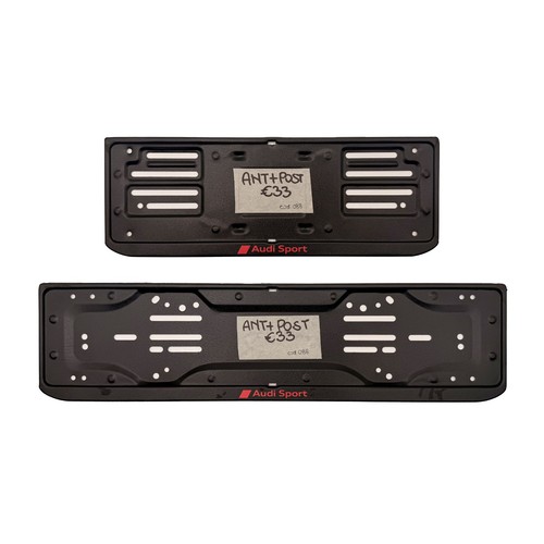 Kit portatarga design audi - kit,