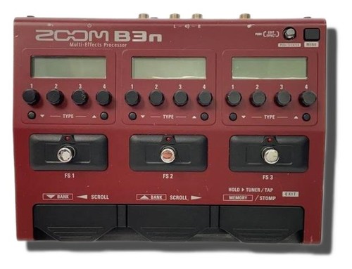 Zoom b3n bordeaux pedale - zoom,