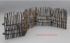 Modellino recinzione in legno