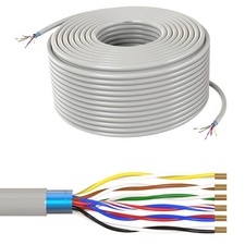 100m Cavo telefonico 6x2x0,6mm