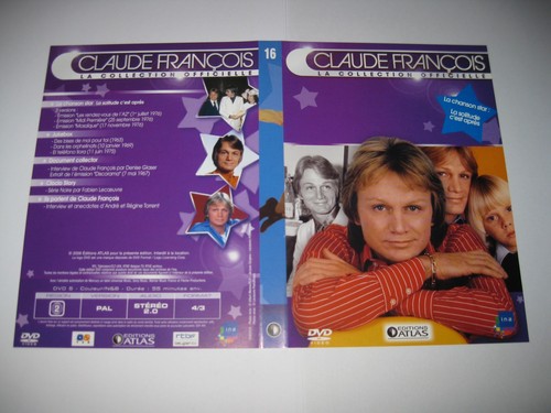 Dvd claude francois 16 - dvd,