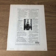 GRAM89 MAGAZINE ADVERT 11X8