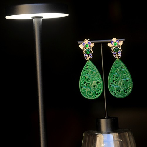 Orecchini clip dorato bella - orecchini,