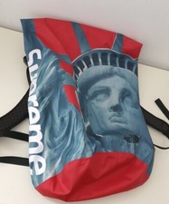FW19 Supreme X The North Face Statua Della Libertà Impermeabile Rosso Zaino Bag