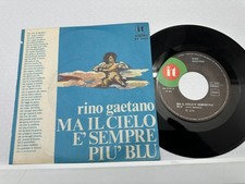 Rino Gaetano – Ma Il Cielo È Sempre Più Blu  45 GIRI 1975