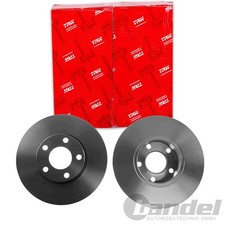 2 dischi freno TRW 288 mm anteriori completi adatti per Audi 100 A4 A6 | DF2650