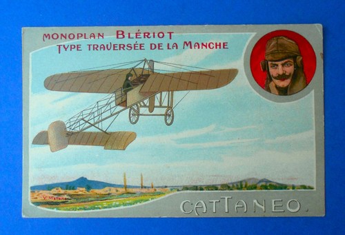 Cartolina aviazione aviatore - aviazione,