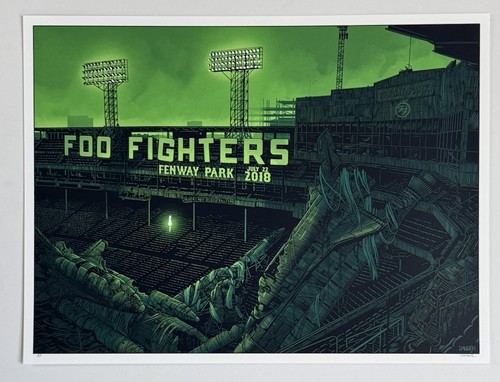 Poster foo fighters fenway - poster,