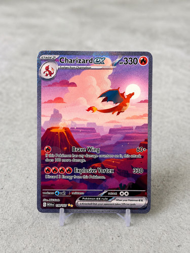 Charizard pokemon metal - ex,