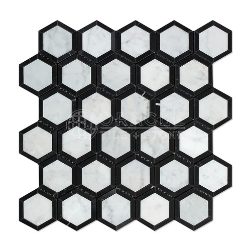 Piastrella mosaico esagonale