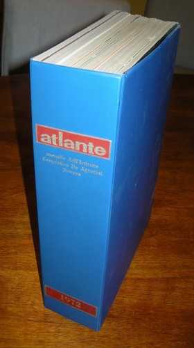 Rivista atlante 1972 annata - rivista, "atlante"