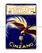 Insegna latta metallo Rivista