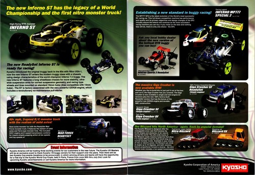 Pubblicità stampa kyosho - stampa,