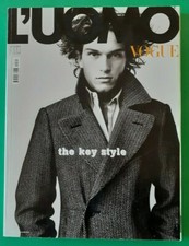 L'UOMO VOGUE Italia magazine September 2001 Settembre BRUCE WEBER Naomi Campbell