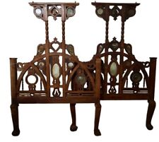 Letto swahili bed in noce