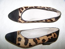 SCARPE PELLE EFFETTO CAVALLINO N 41 100% LEATHER SHOES MADE IN ITALY