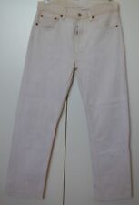 LEVI'S 501-0651 W33 L31 - Made in USA Anni '90 - in denim 14 oz bianco "sporco".