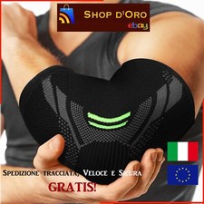 Elastico Nylon Gomito Gomitiera Basket Pallavolo Tessuto Traspirante 25-30cm