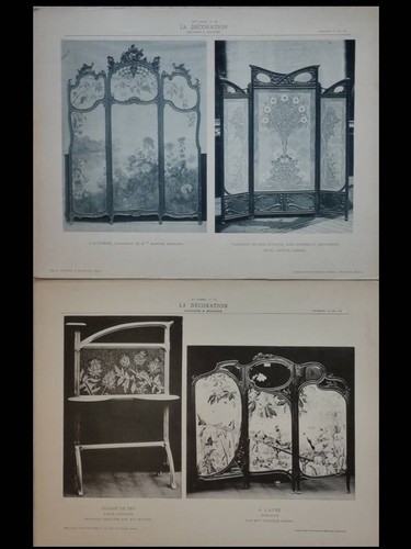 Paravents art nouveau - paravents,