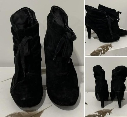 Stivali donna frassino nero