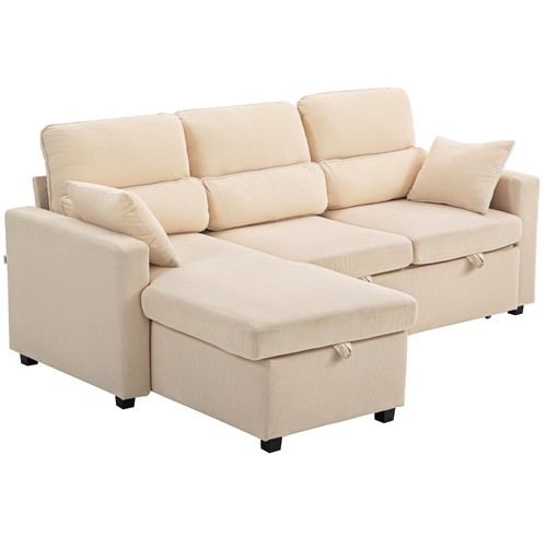 Divano letto angolare con vano - divano,