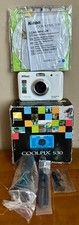 Nikon Coolpix S30 10,1 megapixel fotocamera digitale impermeabile bianca PER RIPARAZIONE/RICAMBI