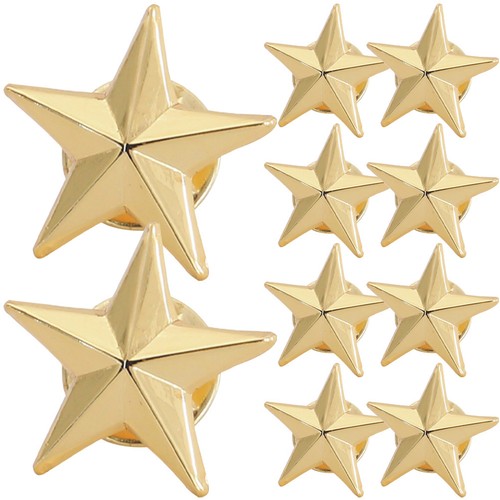 10pcs distintivi stella a - distintivi,