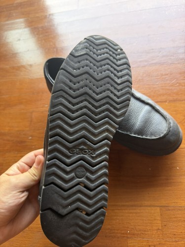 Scarpe pelle geox mocassini - pelle,