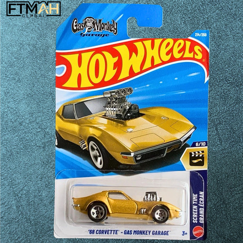Hot wheels corvette gas - 68,