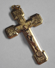 Soil earth relic Crucifix