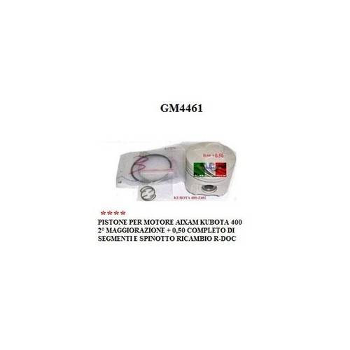 Pistone aixam kubota 400 50 - pistone,