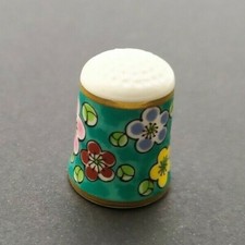 DEDAL DE PORCELANA DE COLECCIÓN NIMURA / PORCELAIN THIMBLE
