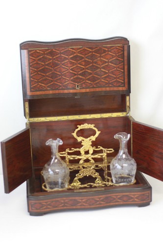 Cave liqueur bois - liqueur,