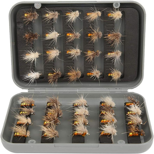 Kit pesca mosca 40pcs - da, a