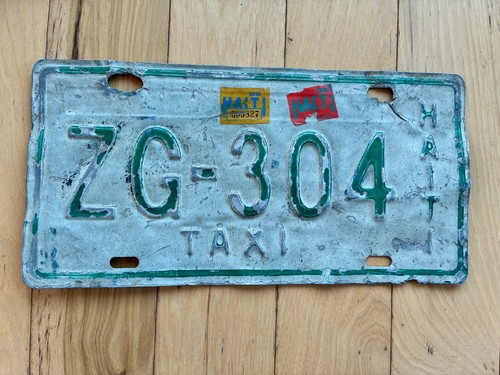 Targa taxi haiti 1995 - targa,